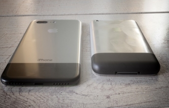 Lộ bản vẽ thiết kế iPhone 8, camera kép xếp dọc phía sau, hai camera tự sướng phía trước