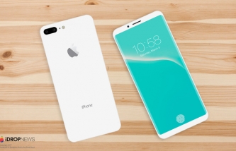 Concept iPhone 8 màu Jet White mà chúng ta hằng mơ ước, trông giống hệt Galaxy S8